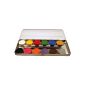 Eulenspiegel 212004 - makeup palette of metal, 2 brushes and 12 colors (Toys)