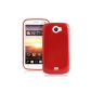SQF-GSM CASE COVER FOR HULL RED GEL WIKO CINK KING + FILM OFFERED (Electronics)
