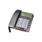 Amplicomms PowerTel 49 PLUS Phone with amplified listening and ring Black (Electronics)