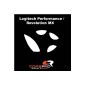Corepad Skatez - Teflon pads - Mouse Feet - Pro 28 - Logitech Performance MX - Logitech MX Revolution (Electronics)