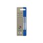 Parker Qink rollerball refill (line width M) blister card of 2 pieces blue (Office supplies & stationery)