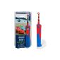 Braun Oral-B Stages Power Advance Power Kids 900TX Electric Rechargeable Toothbrush Children 5+ (D12.513.K) Disney CARS + Timer