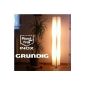 Grundig design floor lamp 120 cm - Comes up