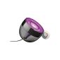 Philips LivingColors Iris, energy-saving LED technology with 10 watts, 16 million colors, with remote control, black 7099930PH (household goods)