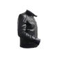Leather Jacket Trendfashion lambskin genuine leather jacket Nappa leather Black (Textiles)