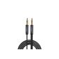 UGREEN Stylish 3.5mm Aux Cable Audio flat cable, compatible with iPhone, iPad or smart phones, tablets, media players