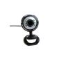 dodocool High quality USB 2.0 50.0m 6 LED PC Camera HD Webcam Web Cam Camera with Mic for PC Notebook Ronde (Electronics)