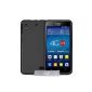 Clear Gel Case + Stylus Black G620s Huawei + 3 Movies OFFERED (Electronics)