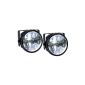 Devil Eyes 610 767 2-in-1 LED fog lights with LED daytime running lights universal, E-marked and entry free (Automotive)
