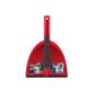 Vileda 141743 dustpan 2-in-1 - clean Sweep up in a train - with extra bristles for corners - easy to store (household goods)
