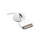 BlueLounge - CD-WH - set of 6 CableDrop clips cables- adhesive - White (Electronics)