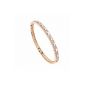 TAOTAOHAS ladies bracelets with Crystallized Swarovski Elements Crystal Clear 18K rose gold 750, on the sundial (jewelry)
