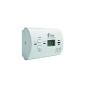 KIDDE CO alarm X10-D with display carbon monoxide detector, white, 13775 (tool)