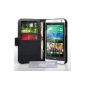 Yousave Accessories Leather Case for HTC Desire Black 610 (Accessory)
