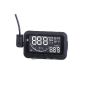 ifound high quality Update 2nd generation HUD Universal Car vehicle mounted high overspeed warning The head-up display system OBDⅡ