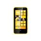 Nokia Lumia 620 Smartphone (9.7 cm (3.8 inch) touchscreen, Snapdragon S4 dual-core, 1GHz, 512MB RAM, 5 megapixel camera, Win 8, micro SIM) shiny-yellow (Electronics)