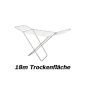 Oxid7 clotheshorse tumble dryer wing wings drying rack - 18 meters