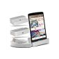LG G3 Stylish stylus Premium Micro USB charging desk Mount StandVarious colors to choose from i-Tronixs (Clothing)