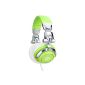 Pronomic SLK-40GR Studio Life headphones green (turning and foldable DJ headphones, HiFi Headphones, Frequency range: 16Hz - 22 KHz, 2 m cable length) (Electronics)