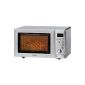 Bomann MWG 2218H CB Microwave / 900 watts / 1700 watts grill / oven 25 L / top / bottom heating / stainless steel (Misc.)