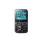 Samsung C3222 Ch @ T322 Duos Dual Sim QWERTY Black Without branding unlocked (Electronics)