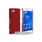 Yousave Accessories HA02-SE-Z801 Hybrid Case for Sony Xperia Z3 Compact Red (Accessory)