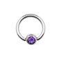 Rings and Piercing 1.6mm-Amethyst Crystal (Jewelry)