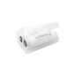 2-pack WHITE 18650 Li-ion battery (Cells by Panasonic) 3100 mAh |. Suitable for various flashlights with protective circuit (IC Protection / PCB) including practical storage (electronic)