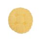 Multi-Hengsong 40x40 cm Cushion Covers / Cushion Pads / Comfortable Pillow / Cushion Sol / Home Deco / Decoration Salon (Round Yellow) (Kitchen)