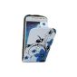PU Flip Leather Case Cover Case Cover for Samsung Galaxy S4 i9190 Mini (Electronics)