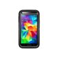 OtterBox Defender Series, Cover for Samsung Galaxy S5 Black (Wireless Phone Accessory)