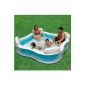 Intex Kids Pool Swim Center Family Lounge Pool, Multi-colored, 229 x 229 x 66 cm (toys)