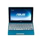 Asus R052CE-BLU001S 25,7cm (10.1 inch) Netbook (Intel Atom N2800, 1.8GHz, 1GB RAM, 320GB HDD, Intel GMA 3650, Win 7 Starter) turquoise (Personal Computers)