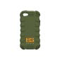 Bear Grylls JI-1600 Action Case for Apple iPhone 5 / 5S with screen protector, applicator and cloth green (accessory)
