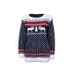 Sweaters Women Men Christmas knit sweater with reindeer retro sweater MFDEER (Textiles)
