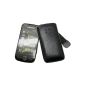 Samsung i8000 Omnia 2 - Leather Case Bag * Special fabrication * (Original Suncase) * lug with Rueckzugfunktion * (Electronics)