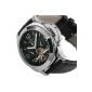 ESS-Automatic Mechanical Watch Man-Date / Week / Month-Sport Leather Bracelet-WM343 (Watch)