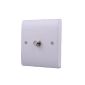 1x satellite antenna wall socket outlet