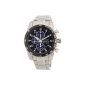 Seiko - SNAE63P1 - Men Watch - Quartz Chronograph - Stopwatch / Alarm / Needles - Stainless Steel Bracelet Silver (Watch)