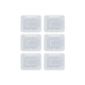Assecure Pro box protective carrying case for storage 6 Micro sd sdhc mmc sd memory card - Clear - Clear (Electronics)