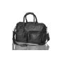 Cowboysbag The Bag Leather Case Vintage Business Bag bag black black, 41x27x19 cm (W x H x D) (Textiles)