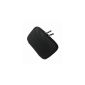 BK Bag / Pouch Case Case Case Case Rigid for portable external hard drives 2.5-inch shockproof water (Black) (Electronics)
