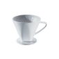 CILIO Coffee Filter Size 6, Diameter 16 cm, hard porcelain (H.Nr.105179) (household goods)