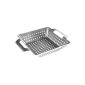 Bruzzzler stainless steel grill basket / vegetable drawer rectangular (garden products)