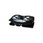 ARCTIC Accelero Twin Turbo III - multicompatible heat sink for graphics card with rear heat sink for improved cooling of the RAM and the voltage converter - graphics card fan for AMD R9 270 / R9 270X / 7870/7850;  GTX Titan / 780/780 Ti / 680 and more ... (Personal Computers)
