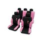 AUTO PARTS SEAT COVER SET Covers PINK Slipcover 95 (Misc.)