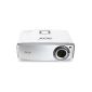 Acer H9505BD High End Full HD 3D DLP projector (Contrast 10,000:. 1, 3000 Lumens, 3x HDMI 1.4a with HDCP support, 3D 144Hz triple flash, lens shift, 2D to 3D, including 3D Eyewear) White (Electronics)
