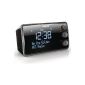 Philips AJB3552 / 12 clock radio (LCD display, DAB + / Digital Radio, Sleep Timer, Gentle Wake, DBB FM digital tuning) (Black) (Electronics)