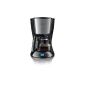 Philips HD7459 / 20 New Daily coffee (1,000 watts, glass jug, 1.2 l water tank) black (household goods)