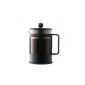 Bodum 1784-01 Kenya Coffee Mugs 0.5 Piston 4 L Black (Kitchen)